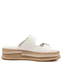 Vishu White Leather