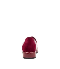 Vivandy Bordeaux Patent Leather Loafers