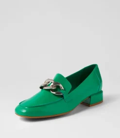 Vivandy Bright Emerald Patent Leather Heels