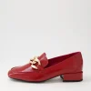 Vivandy Dark Red Patent Leather Heels