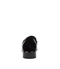 Vivandy Dj Black Patent Suede
