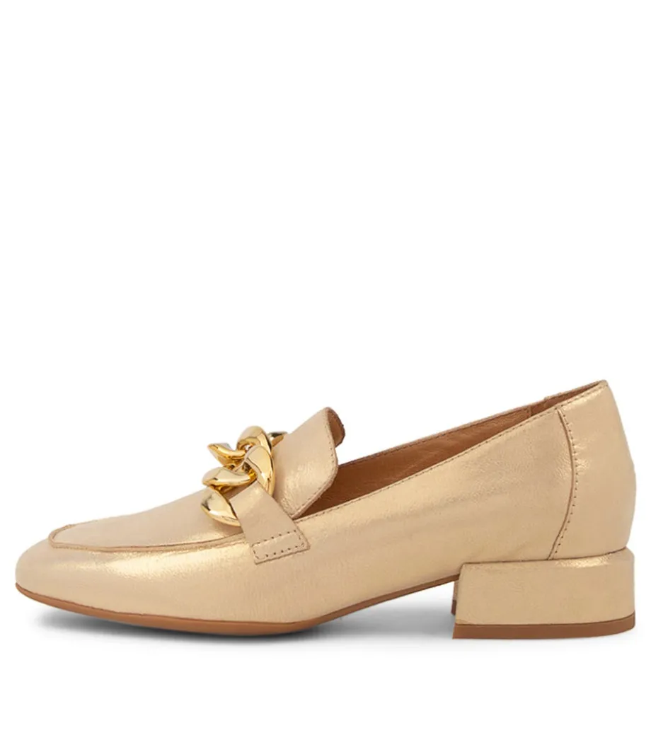 Vivandy Sandy Powder Leather Heels