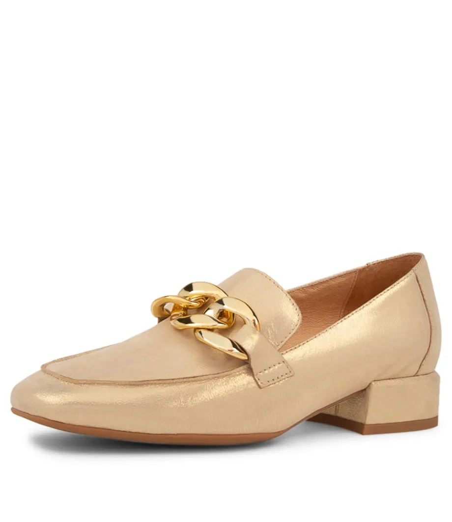 Vivandy Sandy Powder Leather Heels