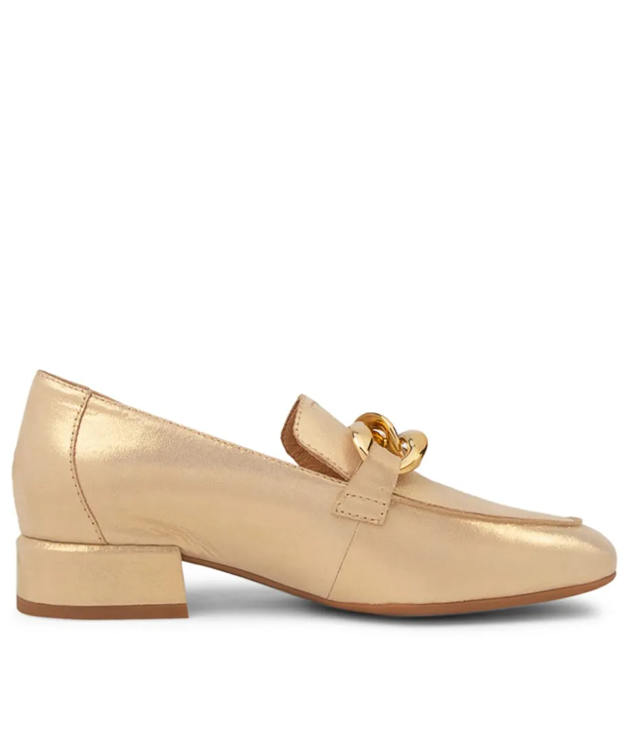 Vivandy Sandy Powder Leather Heels