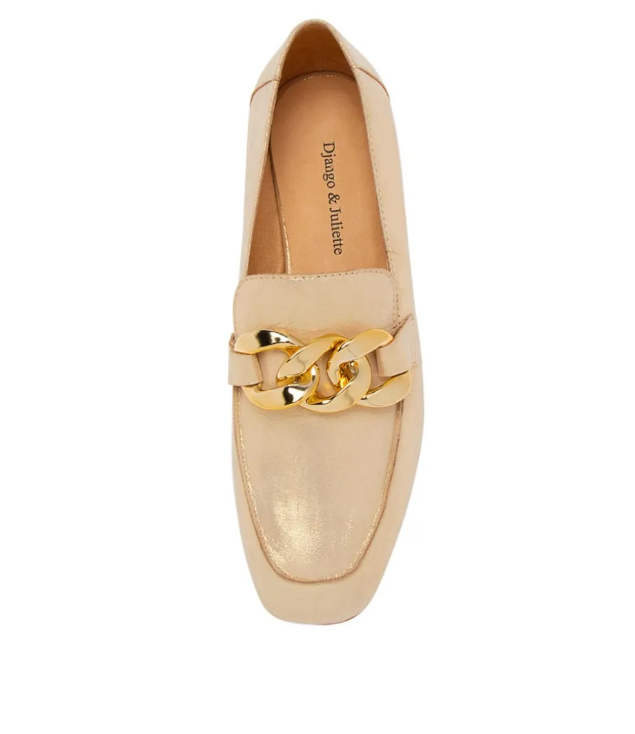 Vivandy Sandy Powder Leather Heels