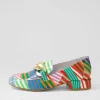 Vivandy Stripe Multi Patent Leather Heels