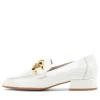 Vivandy White Patent Leather Heels