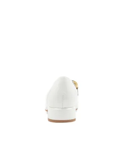 Vivandy White Patent Leather Heels
