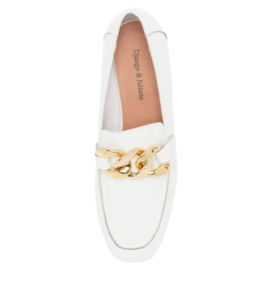 Vivandy White Patent Leather Heels