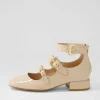 Voslo Latte Patent Leather Heels