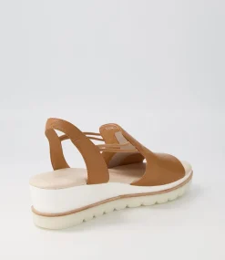 Wadmire Dark Tan Leather Sandals