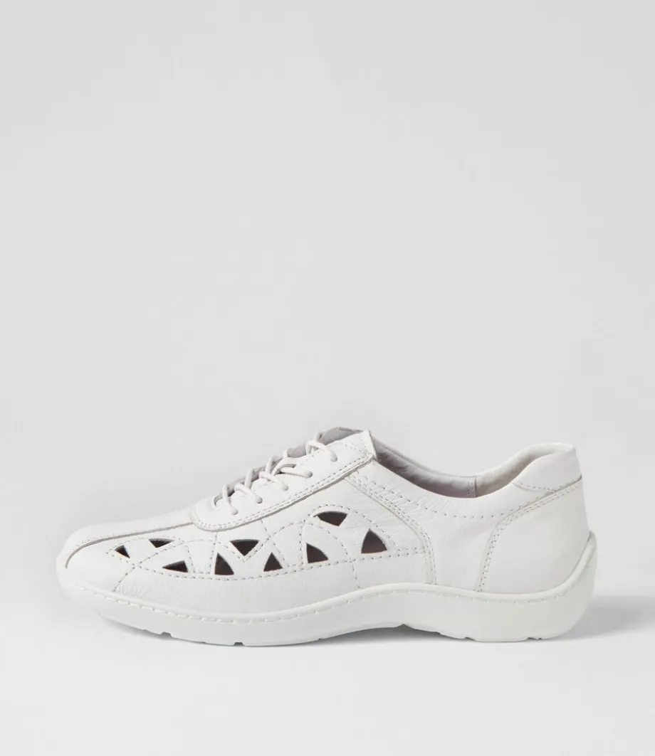 Watkin Xf White Leather Sneakers