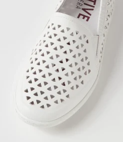 Wavada Xf White Leather Loafers