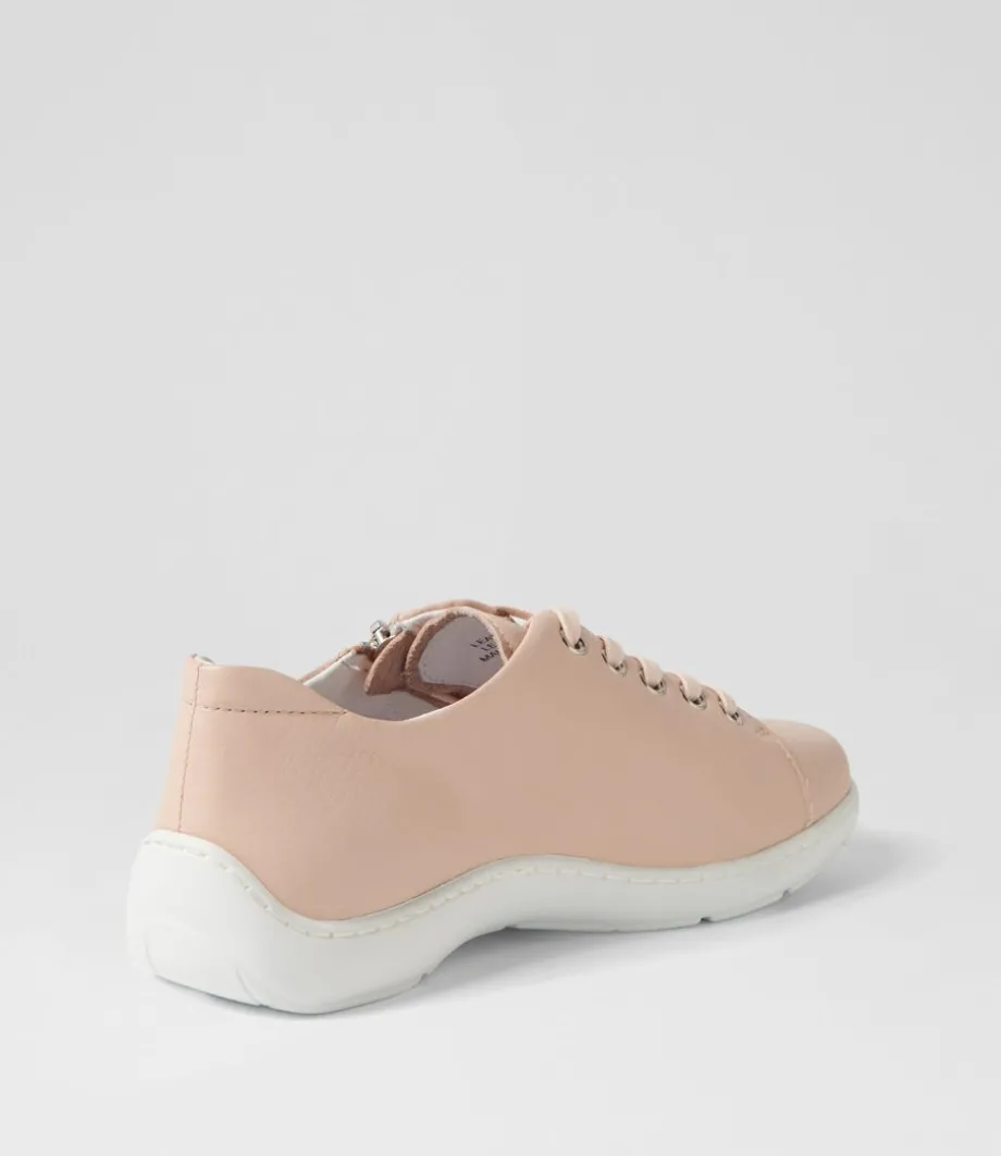 Wemmer Xf Rose White Leather Sneakers