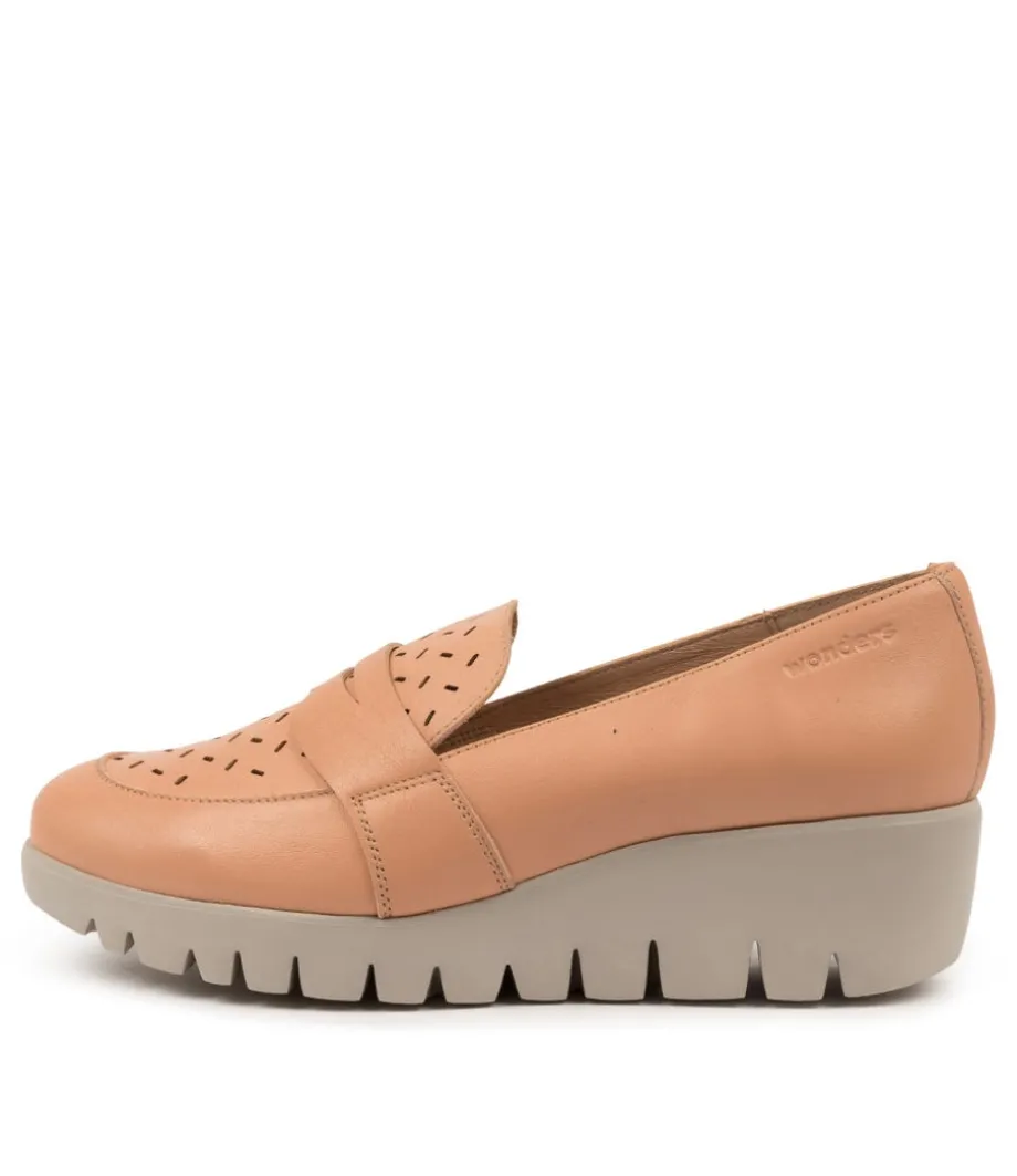 Wendie Nude Leather