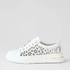 Wim White Leather Sneakers