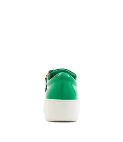 Wolfie Emerald Patent Leather Sneakers