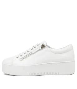 Wolfie White Leather Sneakers Ws