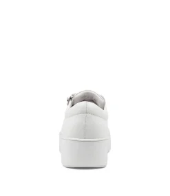 Wolfie White Leather Sneakers Ws