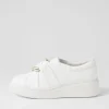 Yolla White Leather Sneakers
