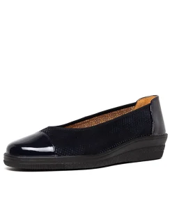 Yvonne Ocean Patent-Suede