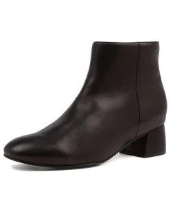 Ziggys W Black Leather Ankle Boots