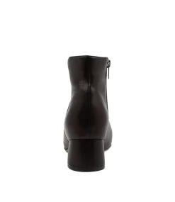 Ziggys W Black Leather Ankle Boots
