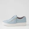 Zikta W Denim White Leather Sneakers