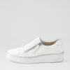 Zikta W White Leather Sneakers