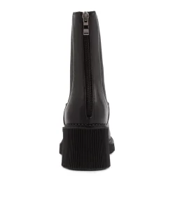 Zozo Black Leather Chelsea Boots