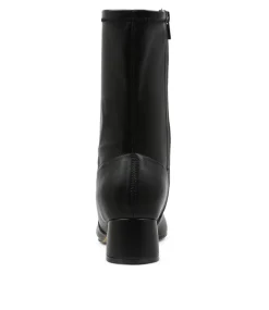 Zuka W Black Stretch Ankle Boots
