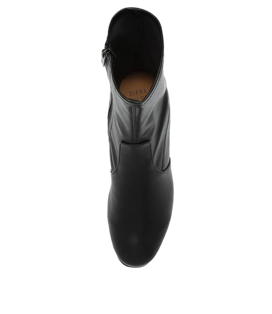 Zuka W Black Stretch Ankle Boots